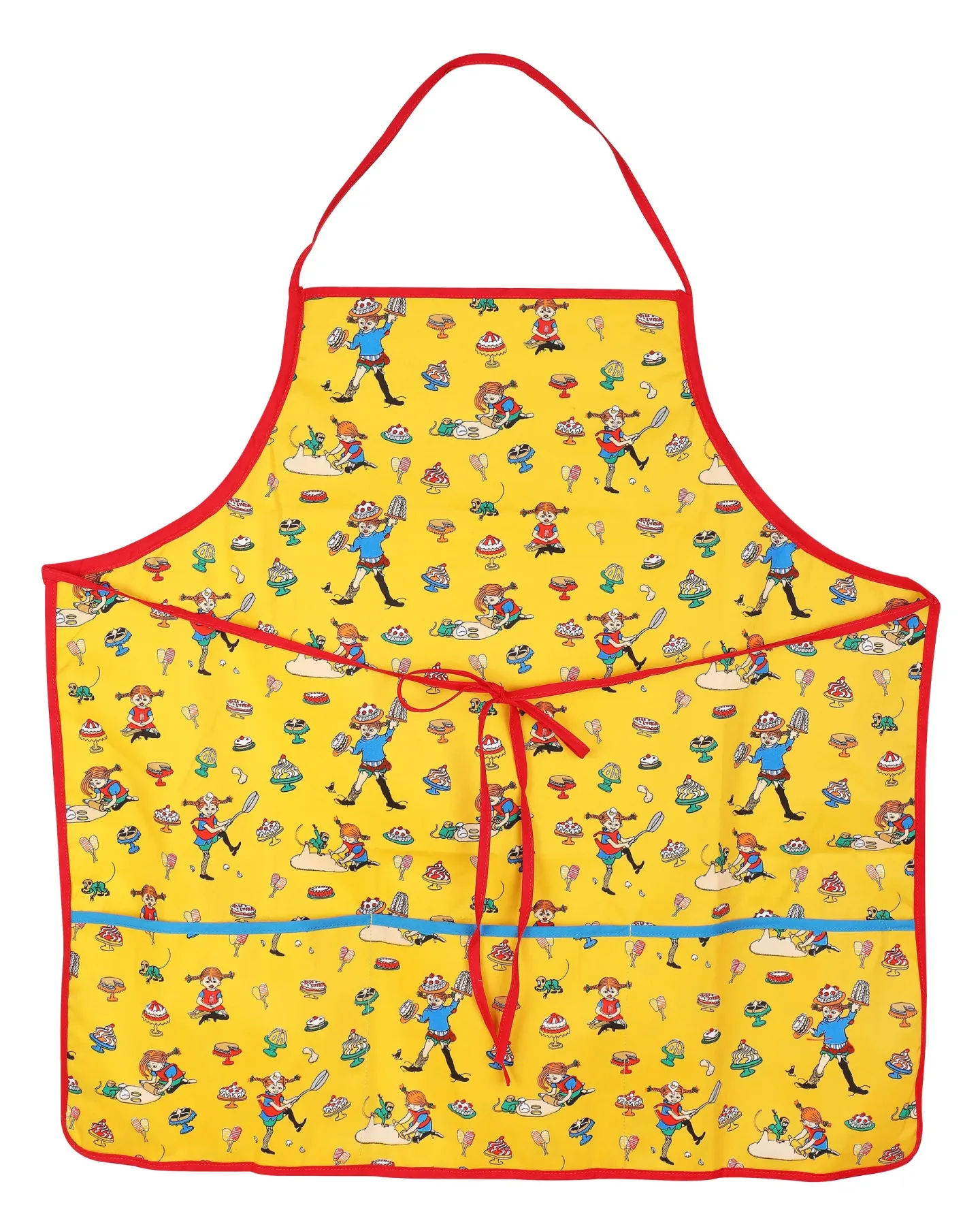 Martinex Pippi backt Schürze Erwachsene 70x70 cm Gelb
