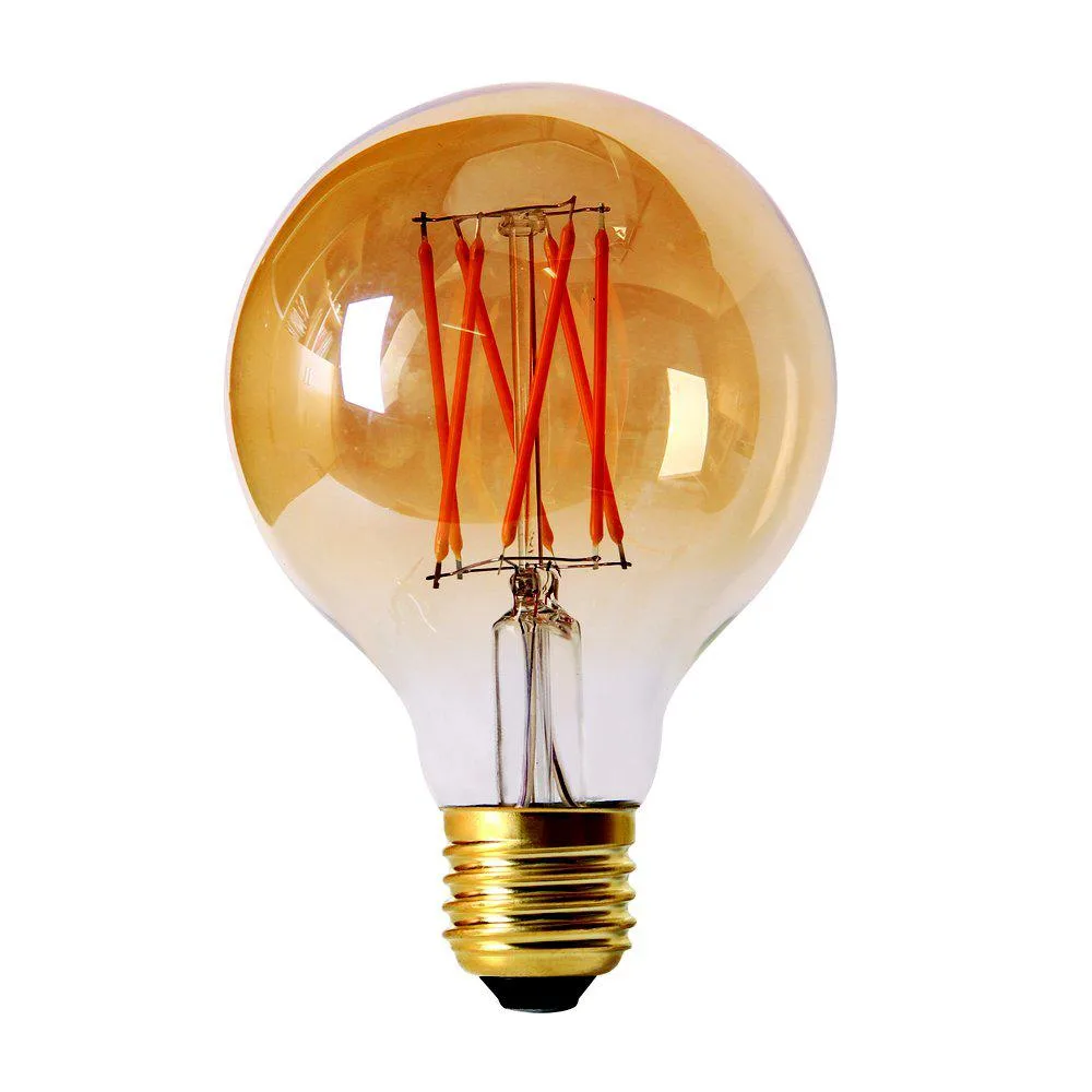 Ljuskälla Elect Led Glob Gold Ø 8 cm E27