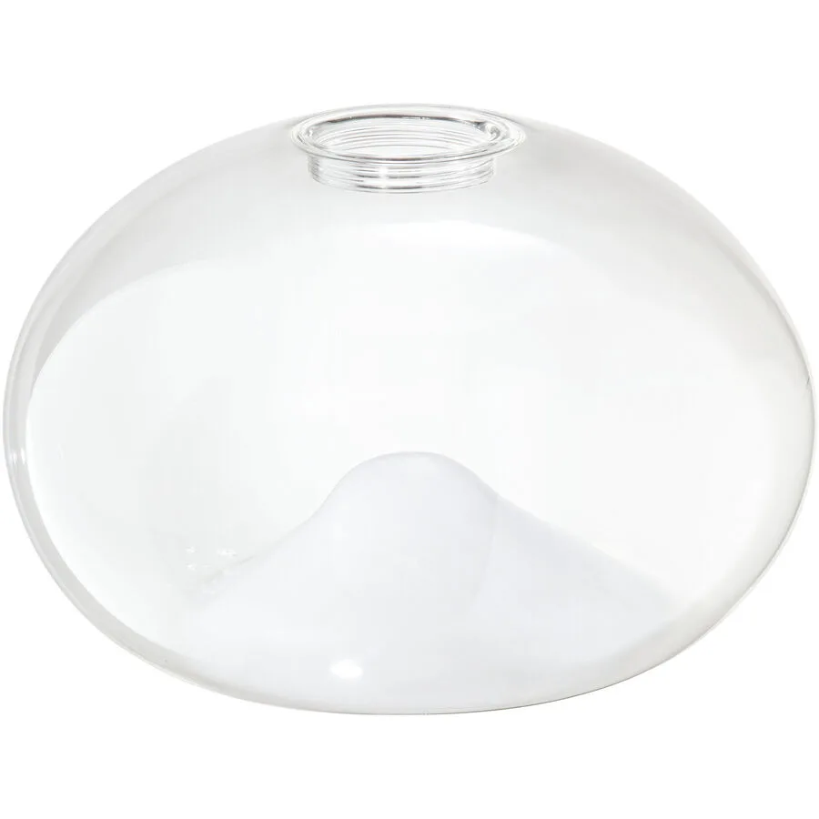 Lampenschirm Isa Transparent Glas 33 cm 20 cm