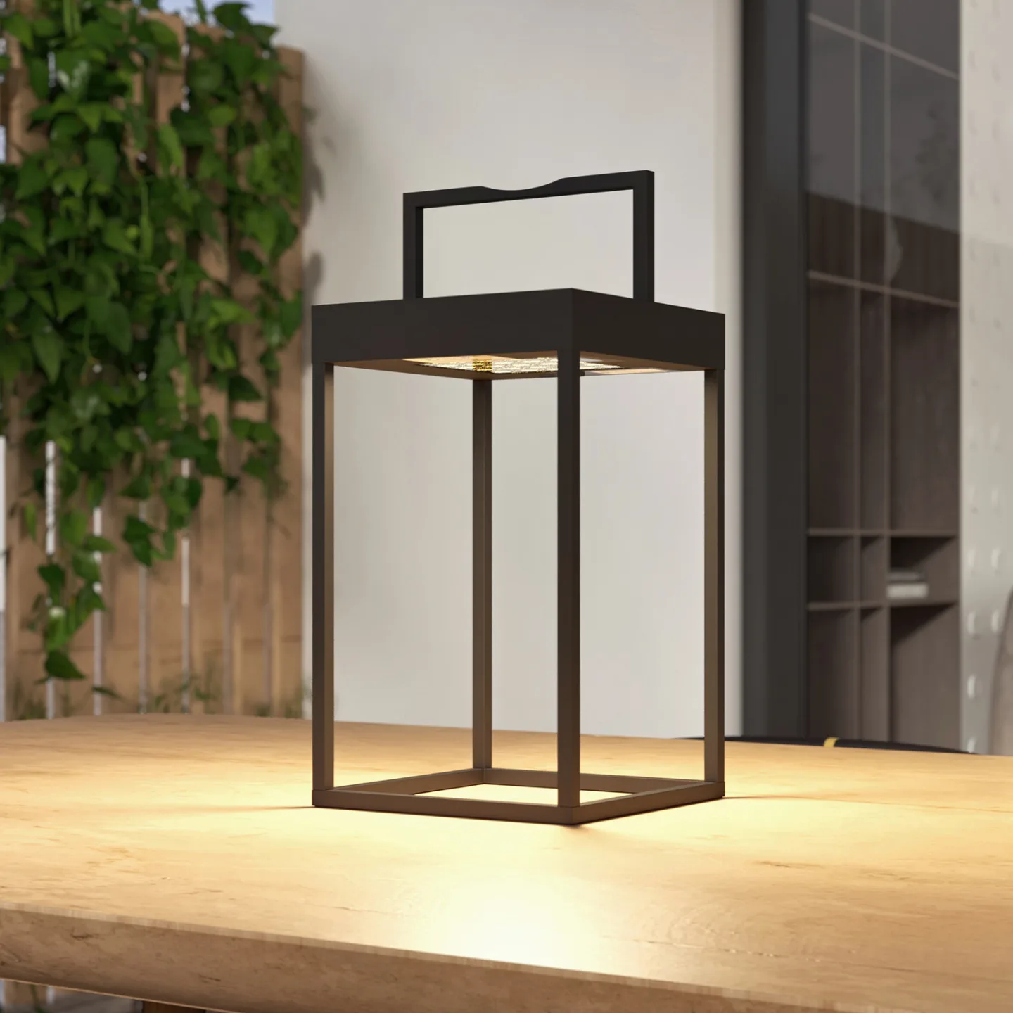 Lynzy LED Solcelle Lampa H38,3 Black - Lucande - Balkong - Modern - Metall - Lykta
