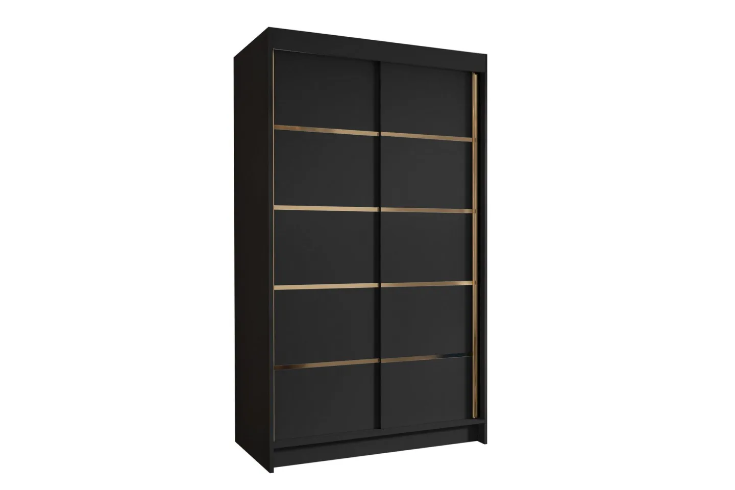 Narbonne Garderob 100x200 cm - Svart