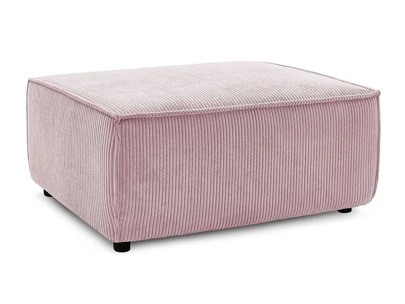 Hocker BOBOCHIC NIHAD 70x100x44cm cord-stoff violett