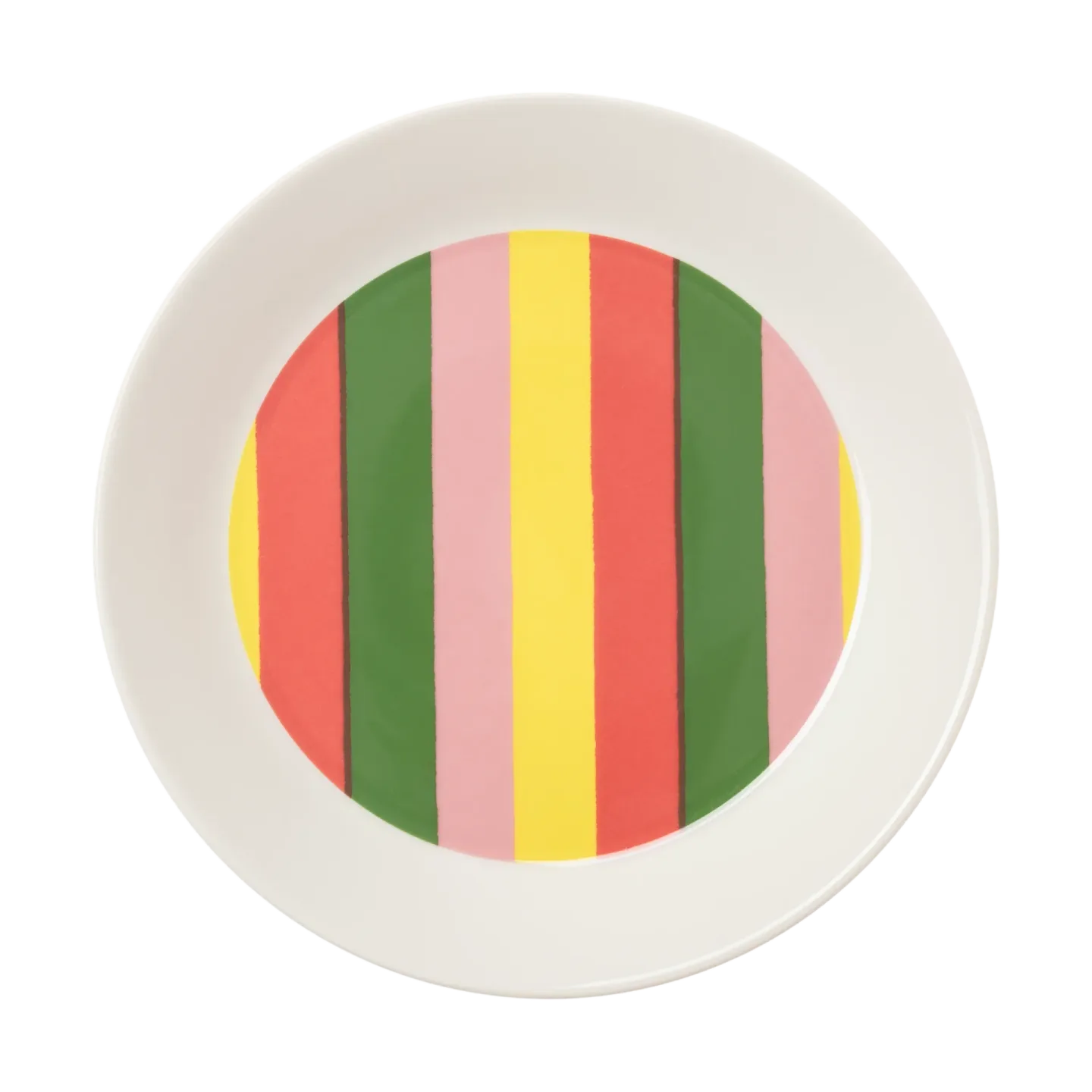 Arabia Vuokko Teller Ø22 cm Pieni 4-raita