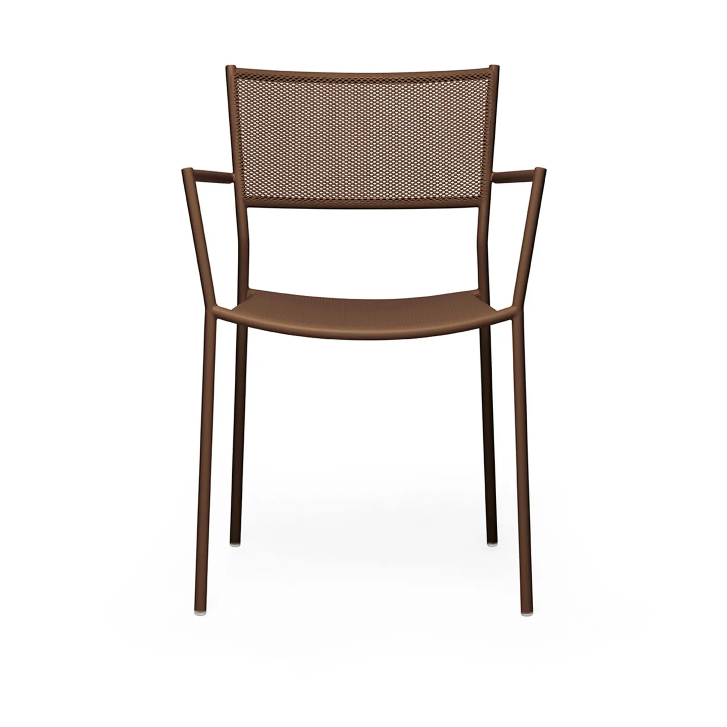 Massproductions - Jig Mesh Armchair, Blue Green - Matstolar utomhus - Chris Martin - Grön - Metall