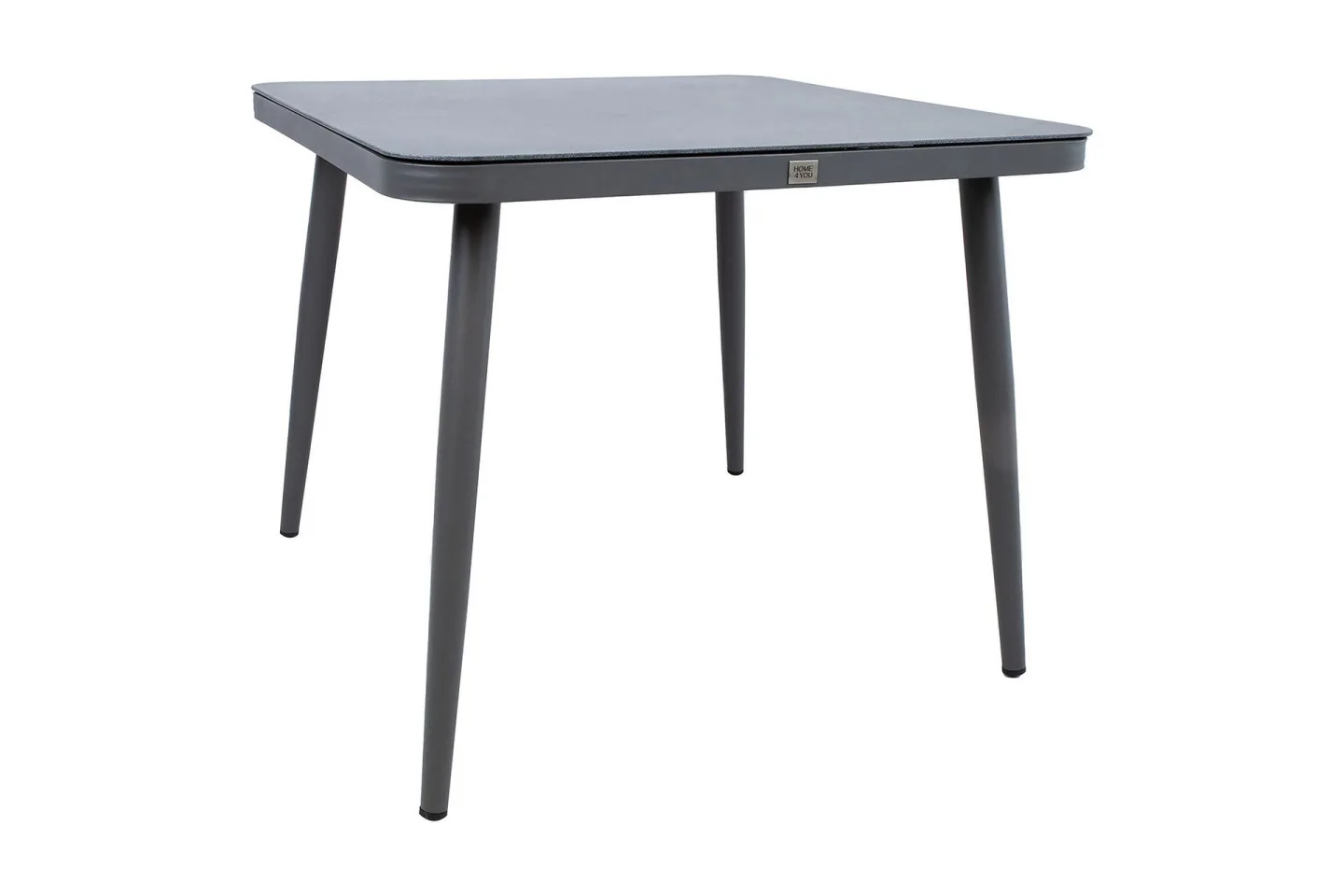 Andros Utebord 90x90xH75 cm Grå -