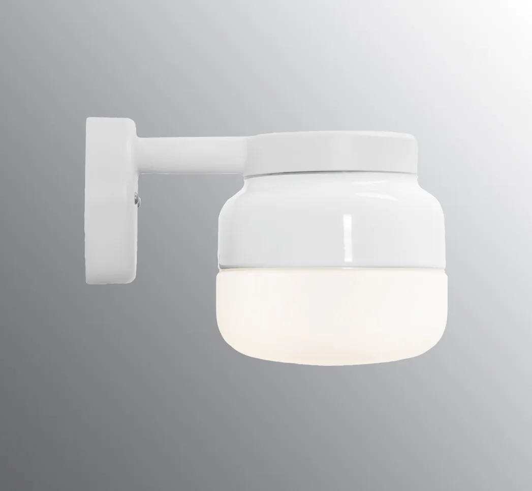 Ifö electric - Ohm Wall 140/150 - Badrumslampa - Vit