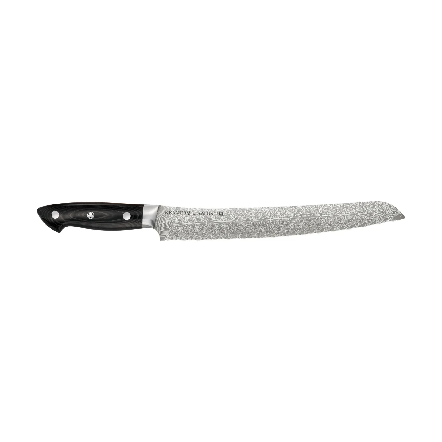 Zwilling Zwilling Kramer euro stainless Brotmesser 26 cm Damaskus-schwarz