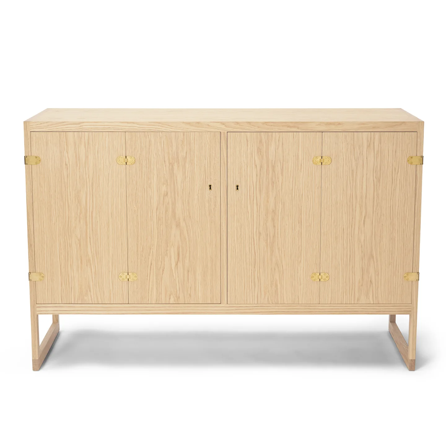 Carl Hansen - BM0057 Cabinet Oak White Oil FSC™Mix 70% - Skänkar och sideboards - Børge Mogensen - Träfärgad - Trä