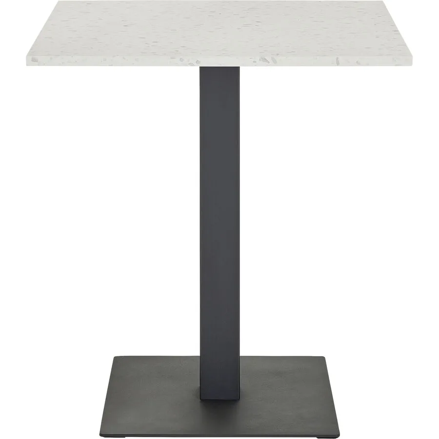 Bistrotisch Tamin natur/schwarz Terrazzo B 70 T 70 cm