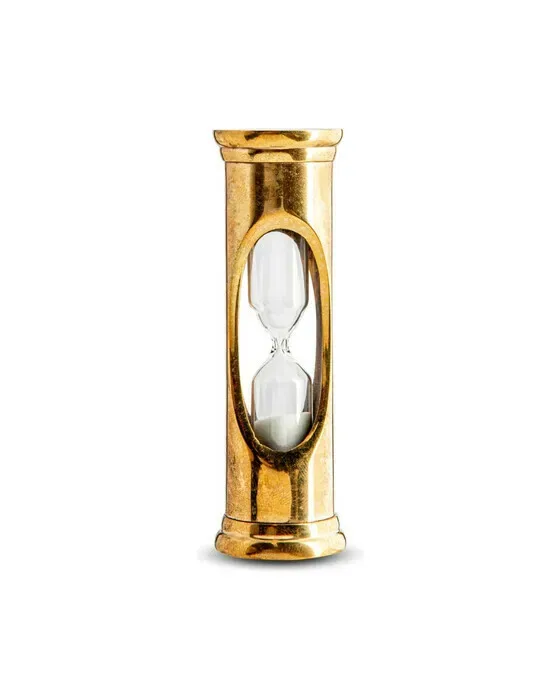 Timglas 3 minuter mässing