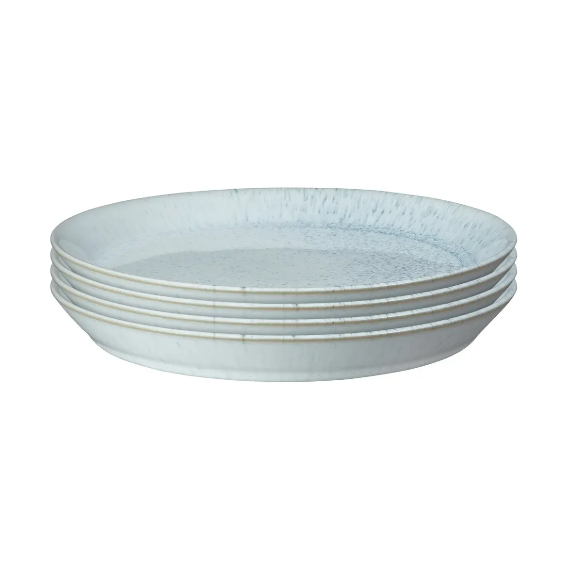 Denby Kiln blue Teller 4er-Pack Medium, Ø21,5 cm