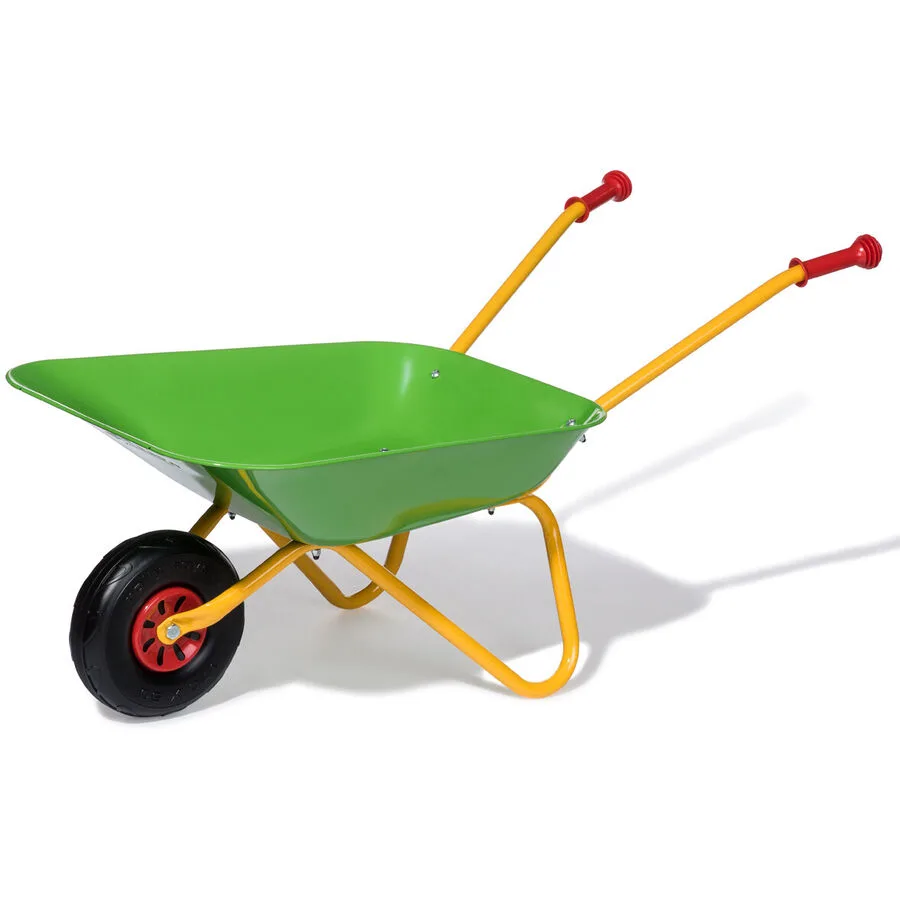 Metallschubkarre Rolly Toys Grün Kunststoff - Farbe: Hellgrün/Gelb