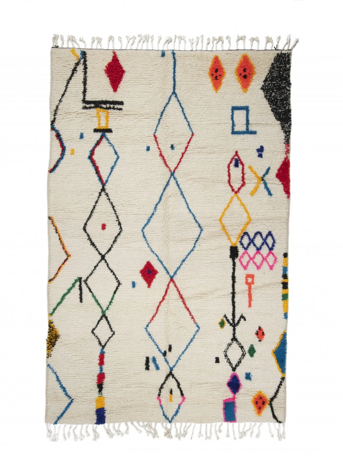 Kelim-teppe Marokkansk Azilal 290 x 190 cm (Størrelse: 290 x 190 cm)