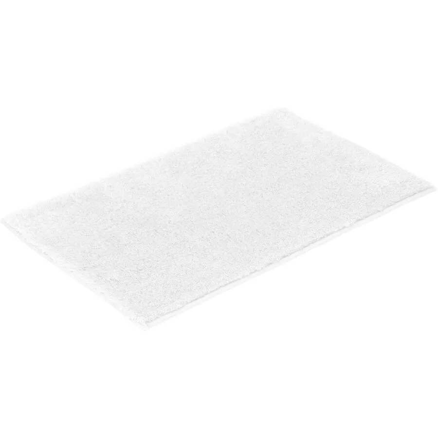 Vossen Badteppich Timeless weiss Polyacryl 70 x 120 cm Rechteckig