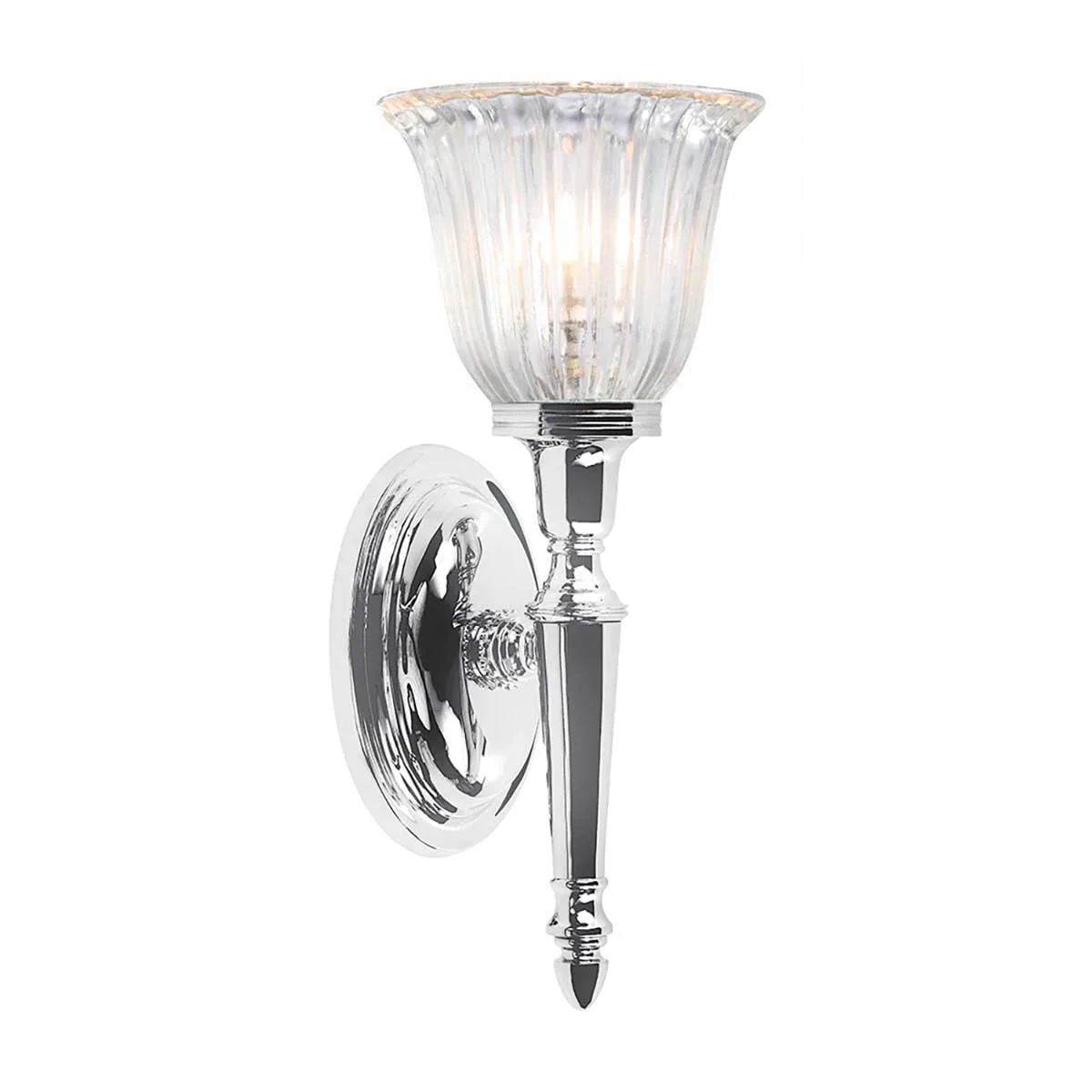 Elstead Lighting - Dryden 33cm - Badrumslampa - Polerad krom