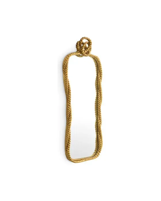 Vincenso Mirror Antique Gold L