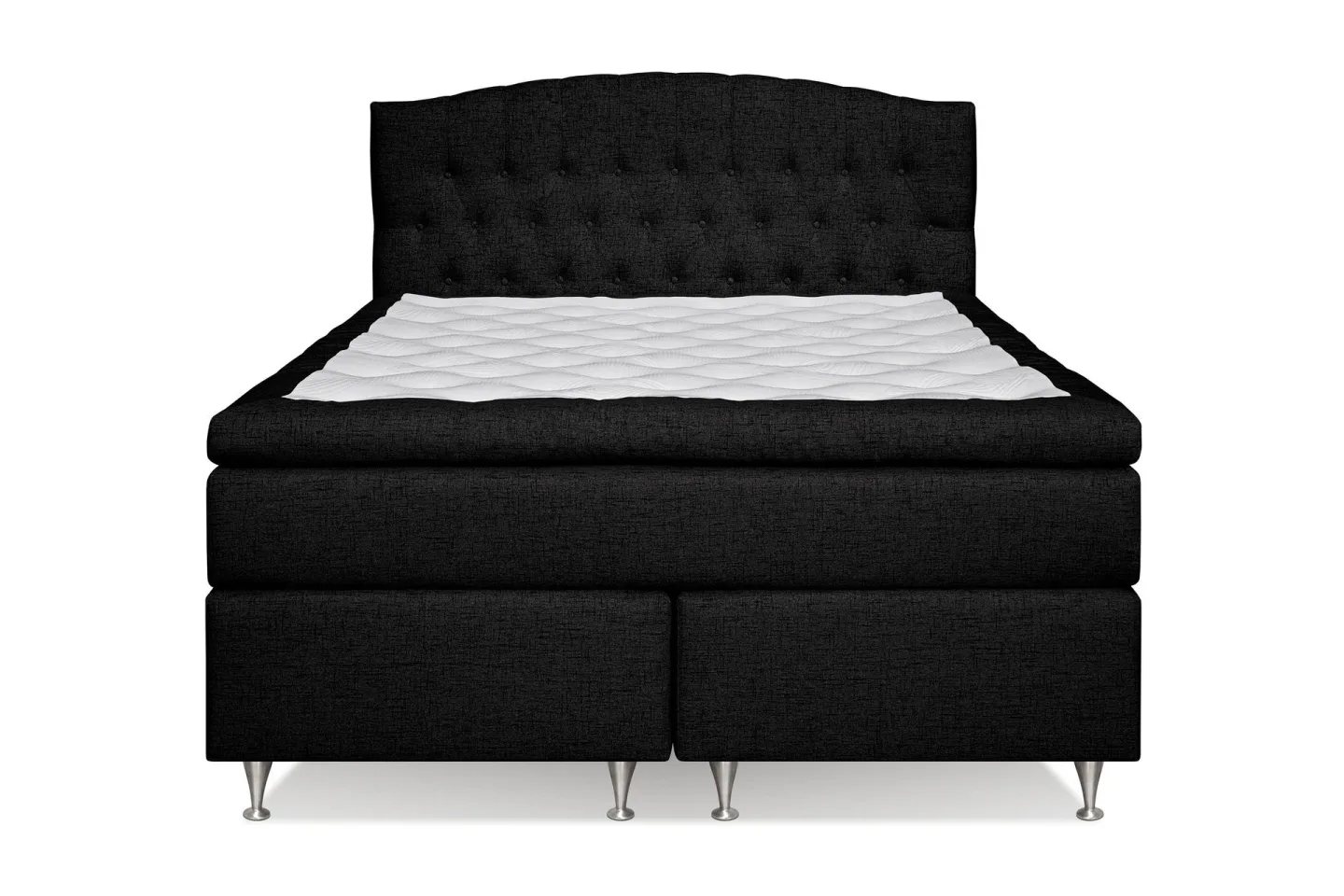 Belda Kontinentalsäng 160x200Medium - Svart