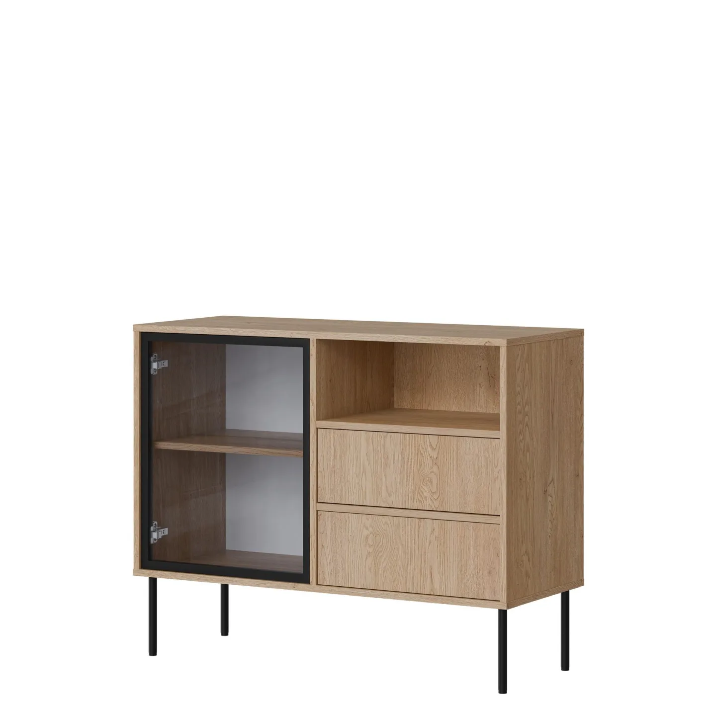 Claven Skänk 100 cm - brun