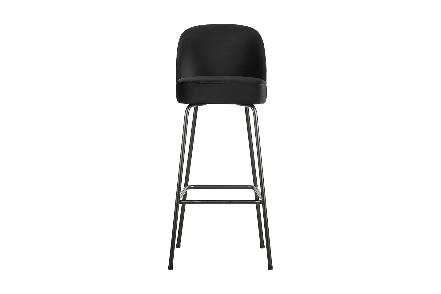 Bastien Barstol 80 cm - Sammet/Svart