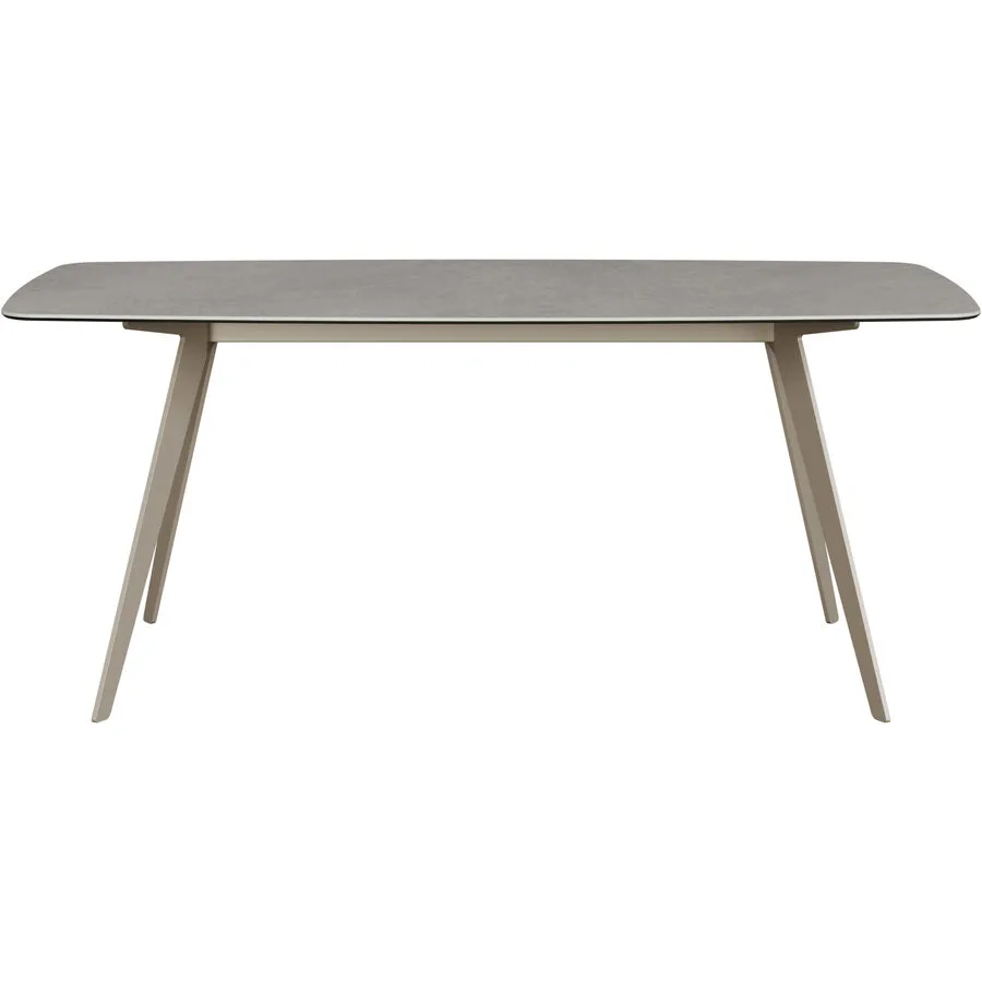 Esstisch Salazar grau Keramik B 100 T 180 cm