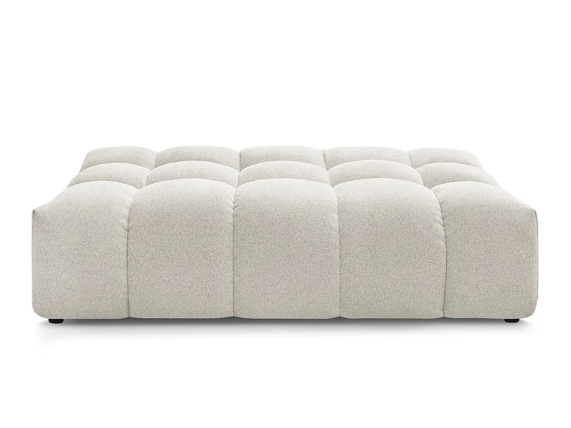 Hocker BOBOCHIC EVEREST 100x166x40cm stoff chiniert weiss