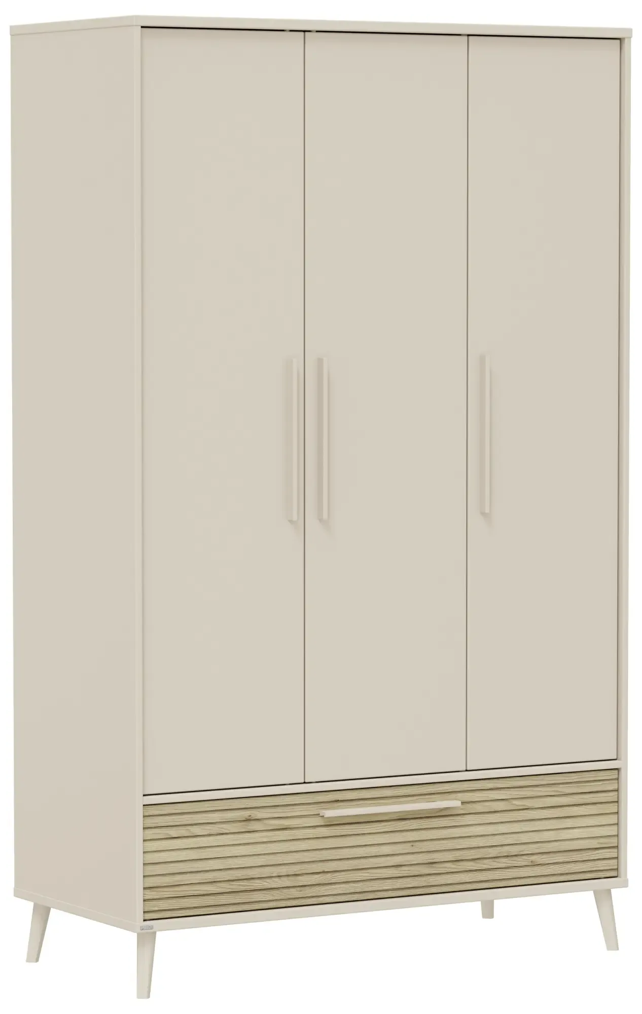 Paidi Kleiderschrank Eefje 3-türig Beige | Schubiger Möbel