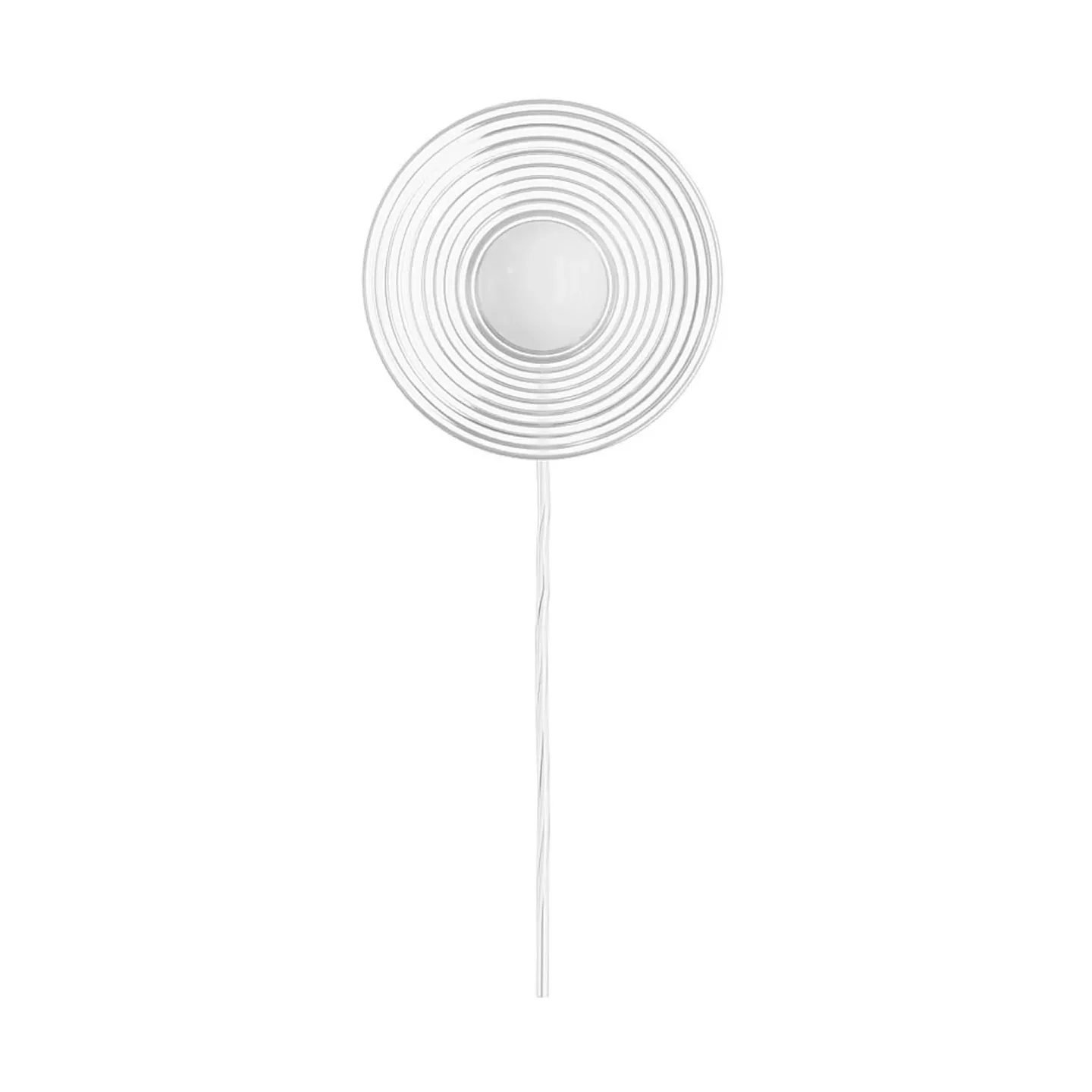 FDB Møbler U12 Sletterhage vägglampa Aluminium-opalglas