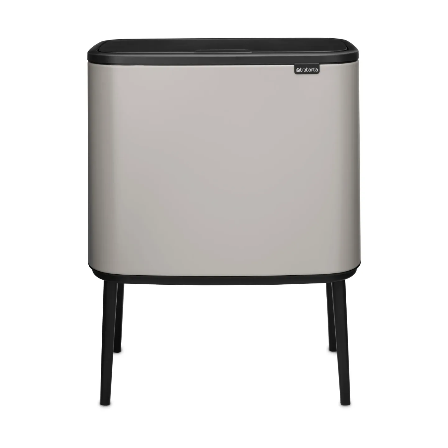 Brabantia Bo touch bin 11+23 Liter Soft grey