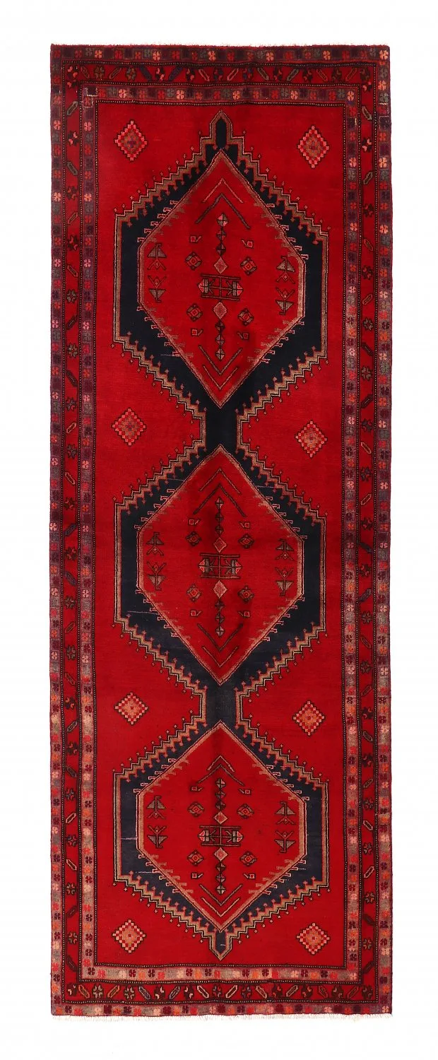 Orientalsk teppe Hamedan 305 x 108 cm