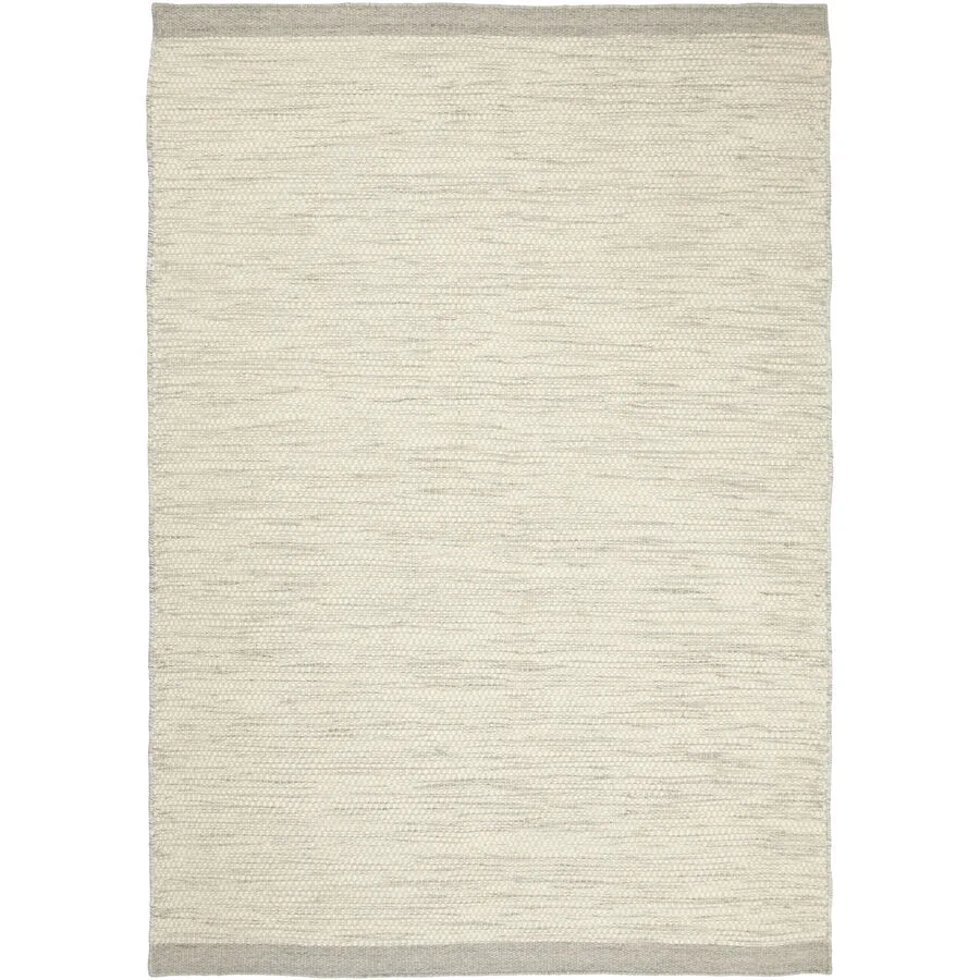 Teppich Asko Beige Wolle 200 cm 300 cm - Farbe: iron - Teppich