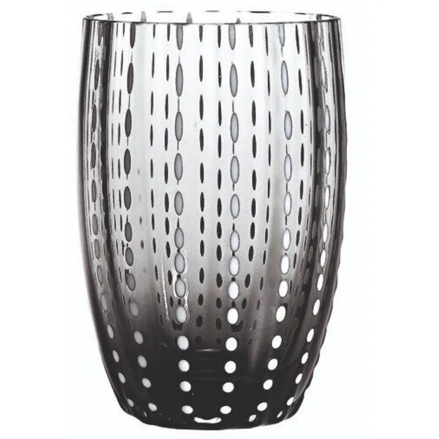Trinkgläser-Set Perle Grau Glas 0.32 l