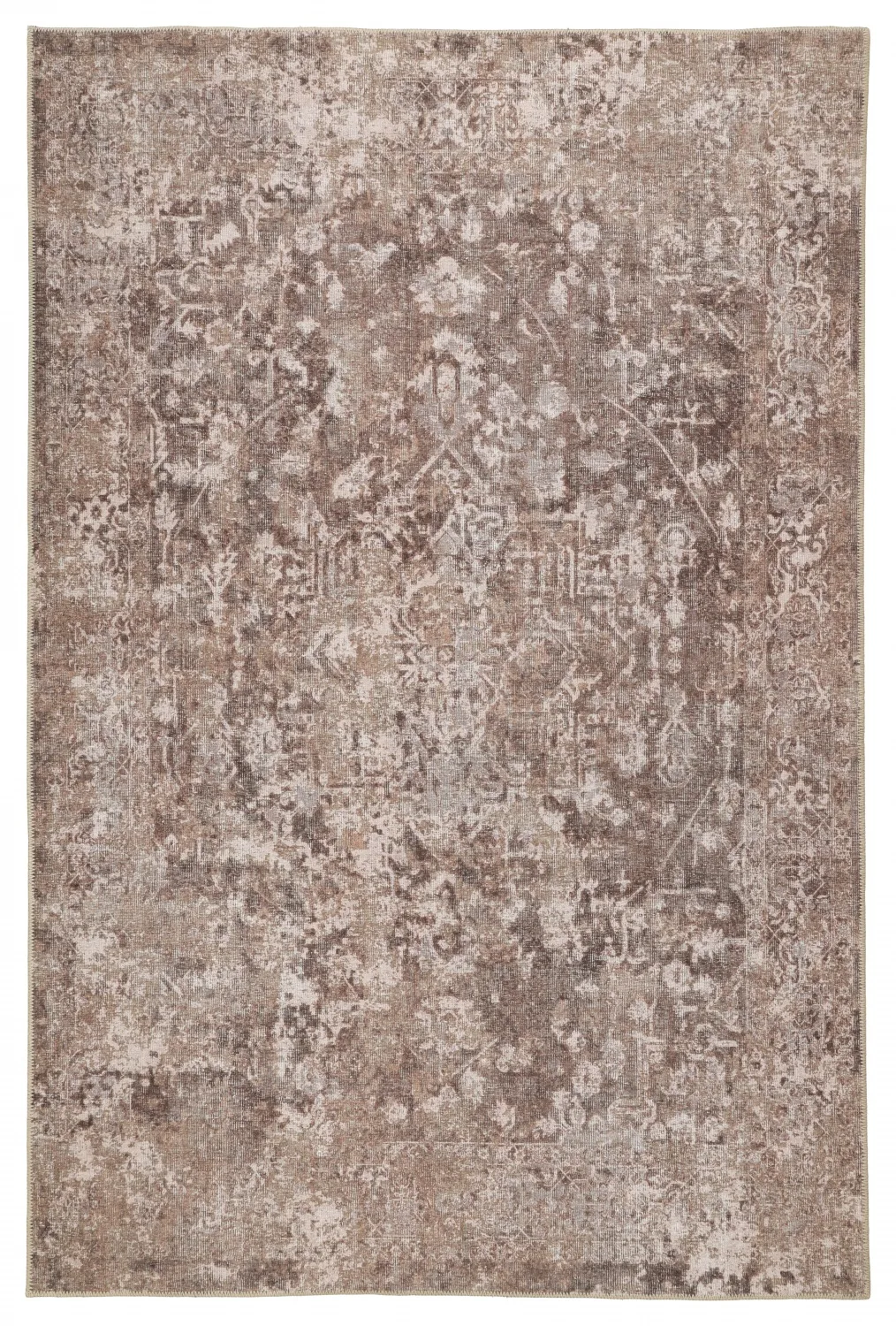 Flachgewebter Teppich - Mateur (braun) (Größe: 190 x 280 cm)