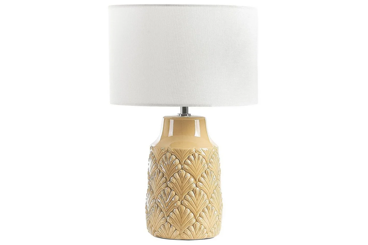 Koronis Bordslampa 43 cm E27 - Beige/Vit