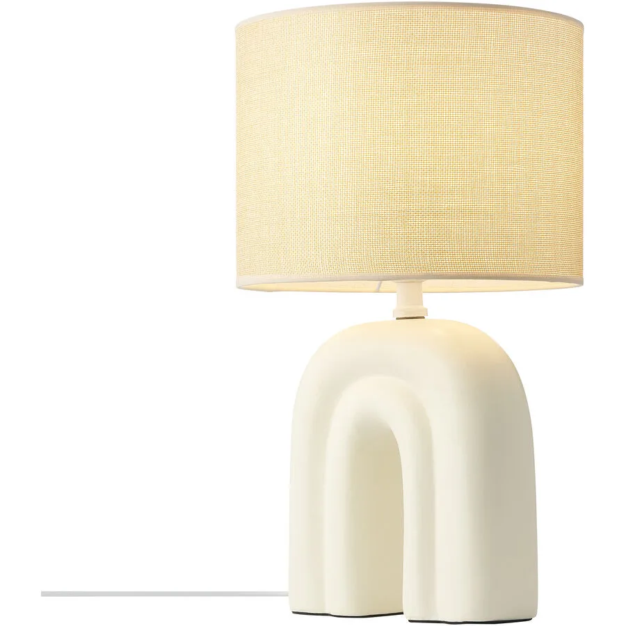 NORDLUX Tischlampe Haze Braun Keramik B 24 H 42 cm - Tischlampe