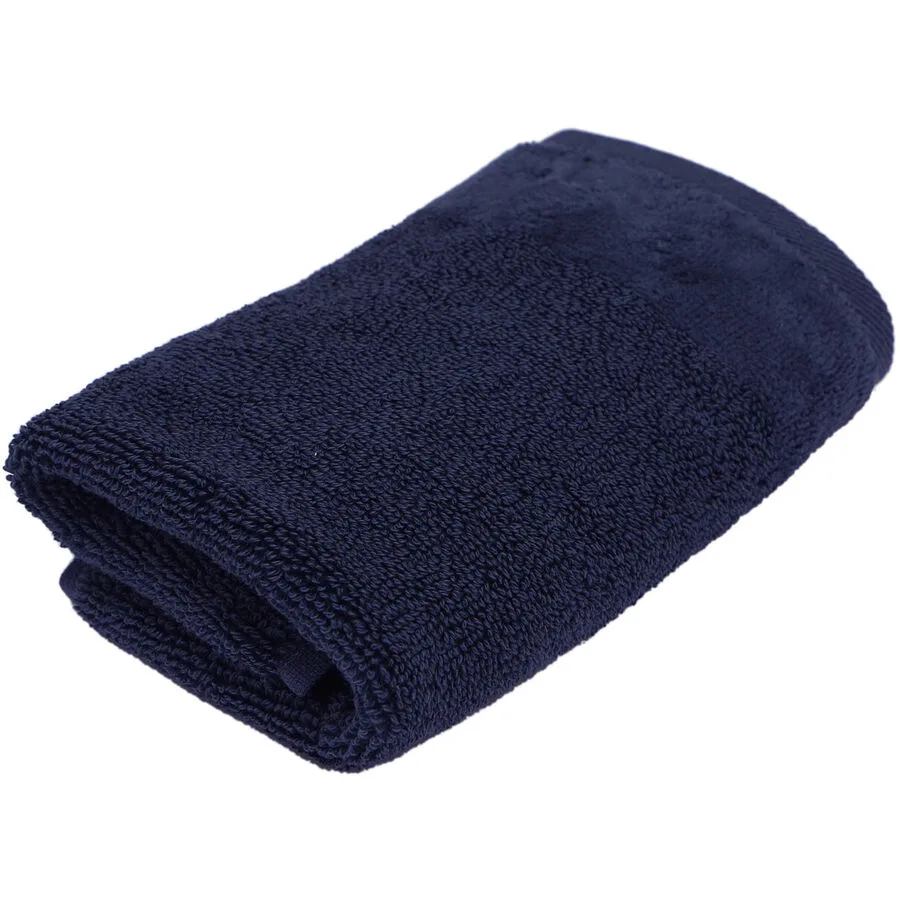 Living Home Handtuch Softfeel navy blau Baumwolle