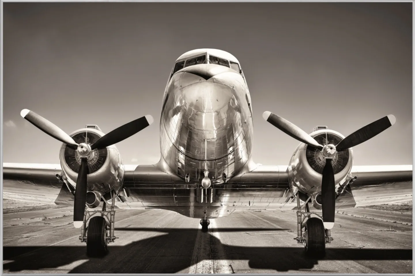image LAND Bild mit Rahmen Flugzeug | Schubiger Möbel