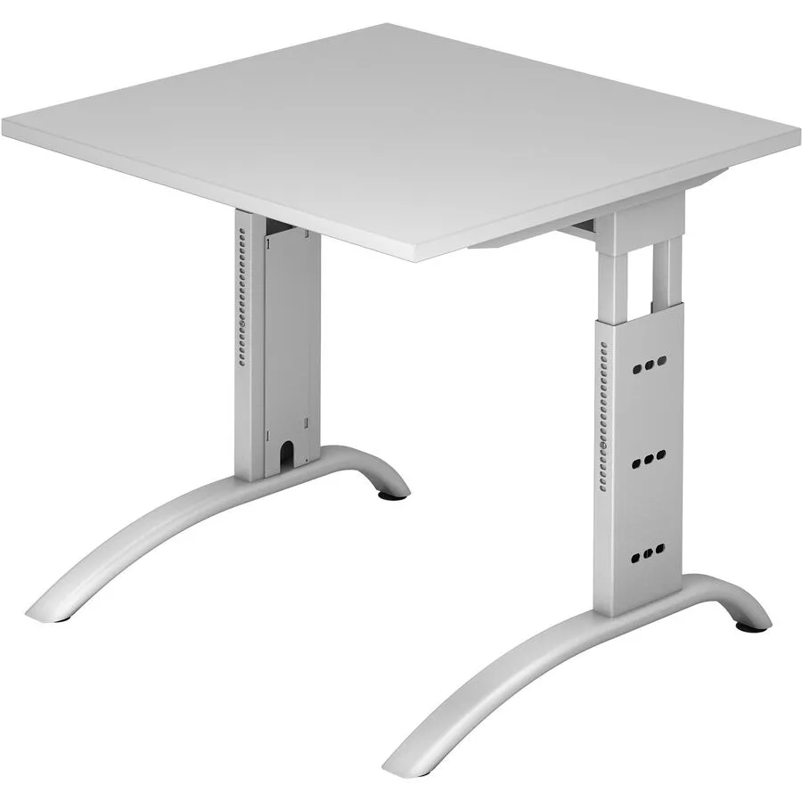 Schreibtisch Office grau Holzwerkstoff B 80 T 80 cm