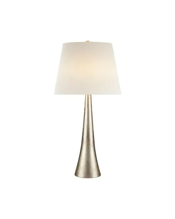 Dover bordlampe sølv