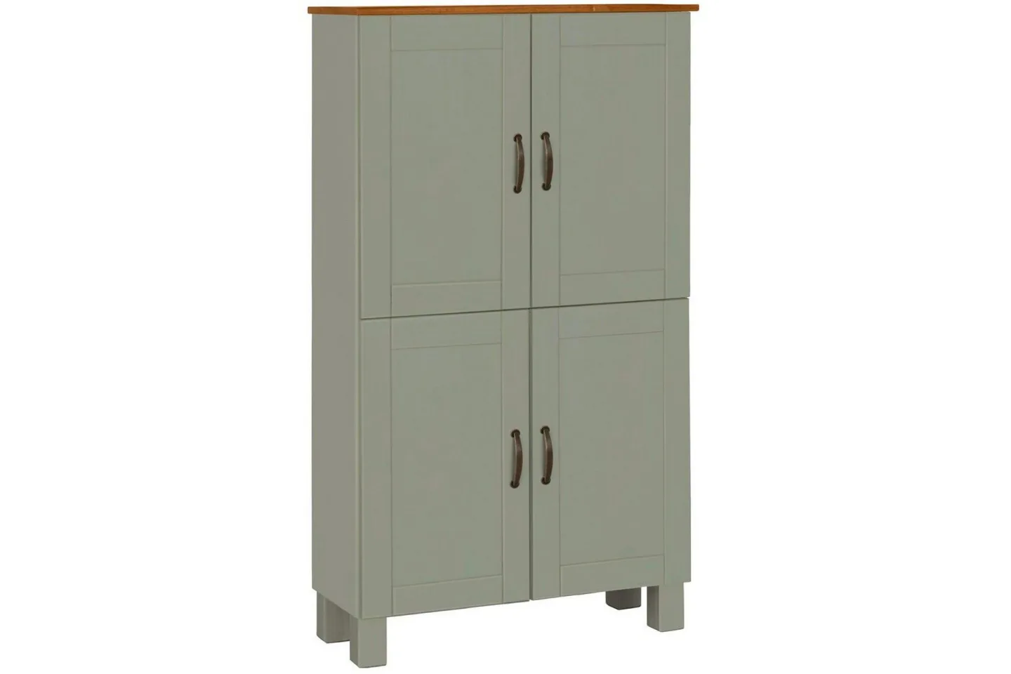 Högskåp till badrum Loft24 Alby Högskåp till Badrum 130x75x30 cm Grön -