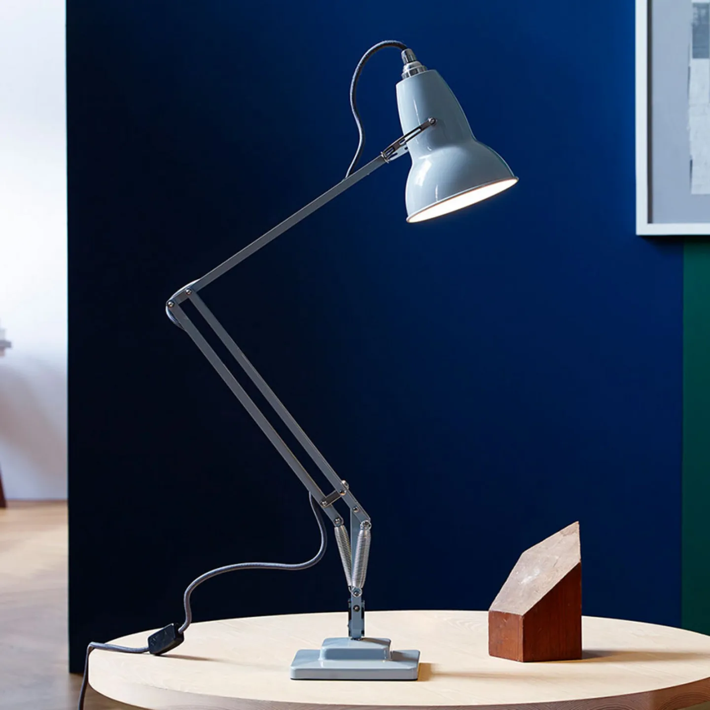 Original 1227 Schreibtischlampe, grau - Anglepoise - Arbeitszimmer / Büro - Industrielles Design - Metall - Einflammig