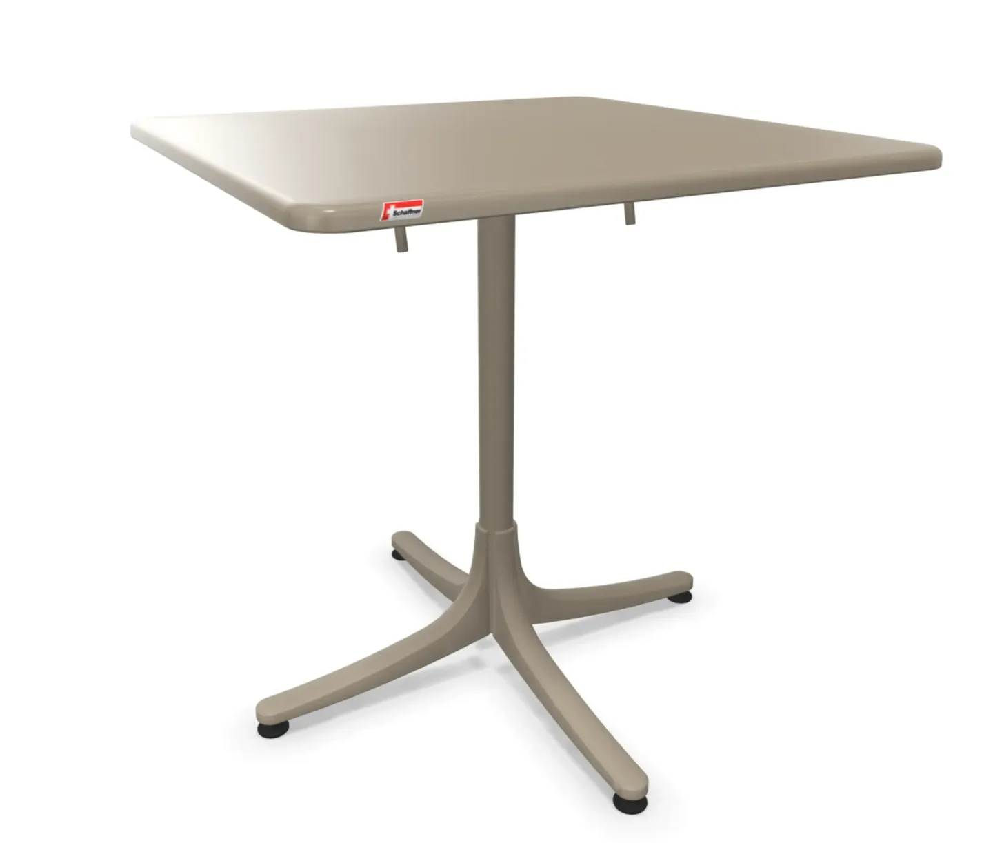 Schaffner Gartentisch Schaffhausen 70x70 cm Beige | Schubiger Möbel