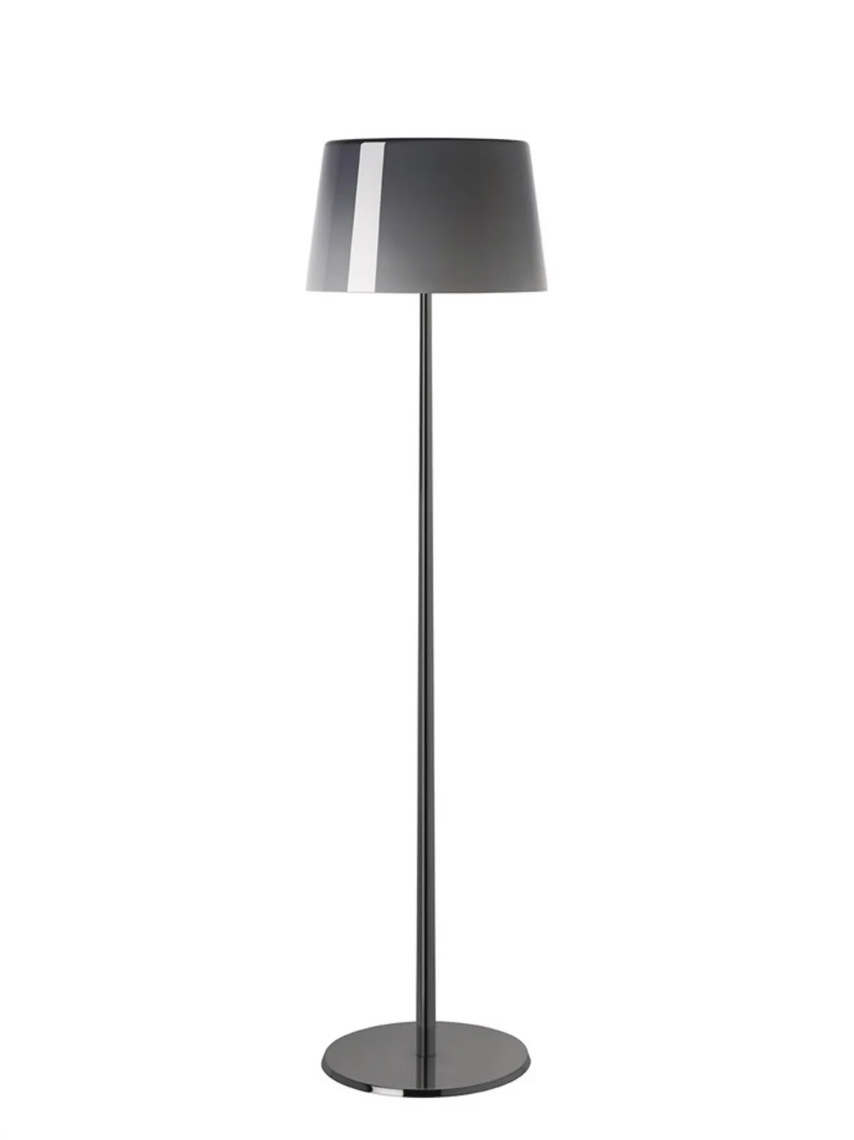 Lumiere XXL Gulvlampe Sort Krom/Grå - Foscarini - Stue - Aluminium