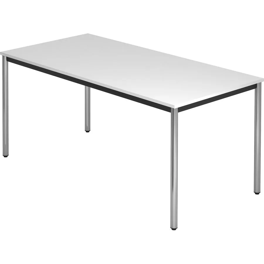 Besprechungstisch Office weiss Holzwerkstoff B 160 T 80 cm