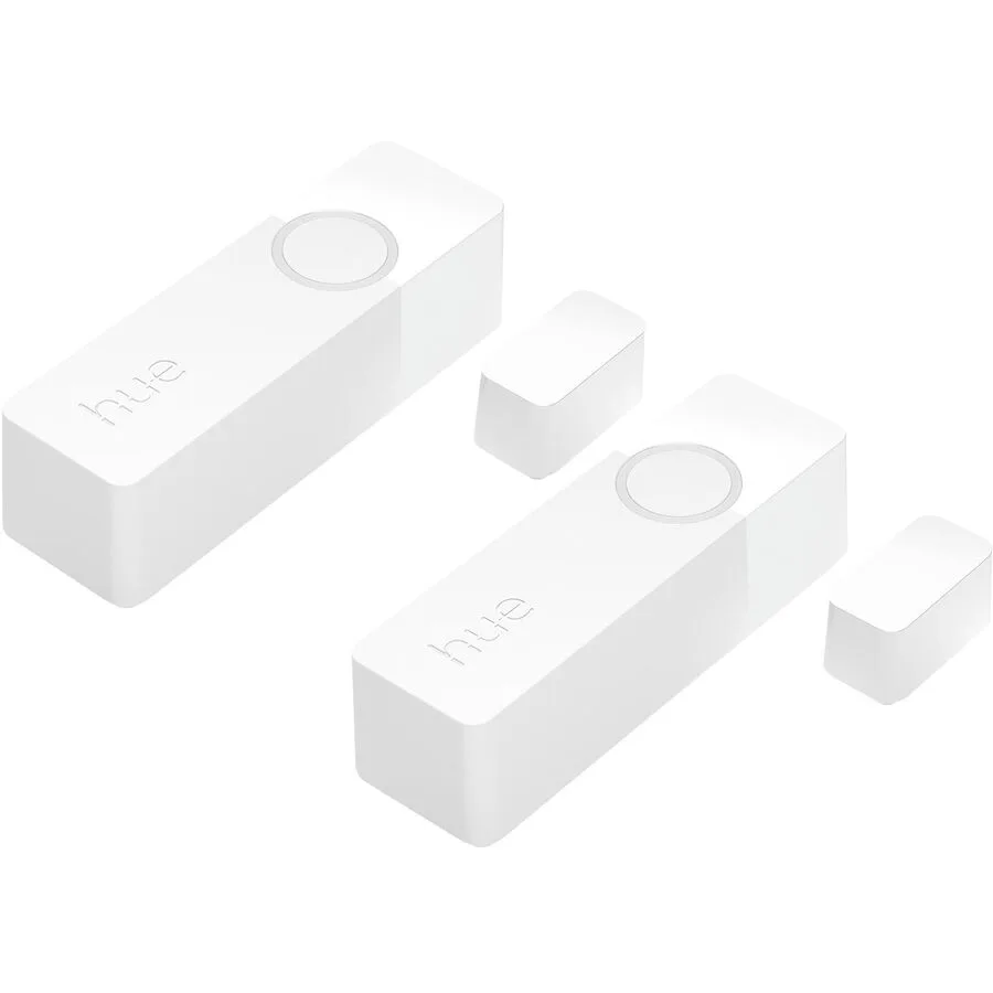 Philips Hue Hue Secure Kontaktsensor Doppelpack - Farbe: weiss - Material: Kunststoff - LED