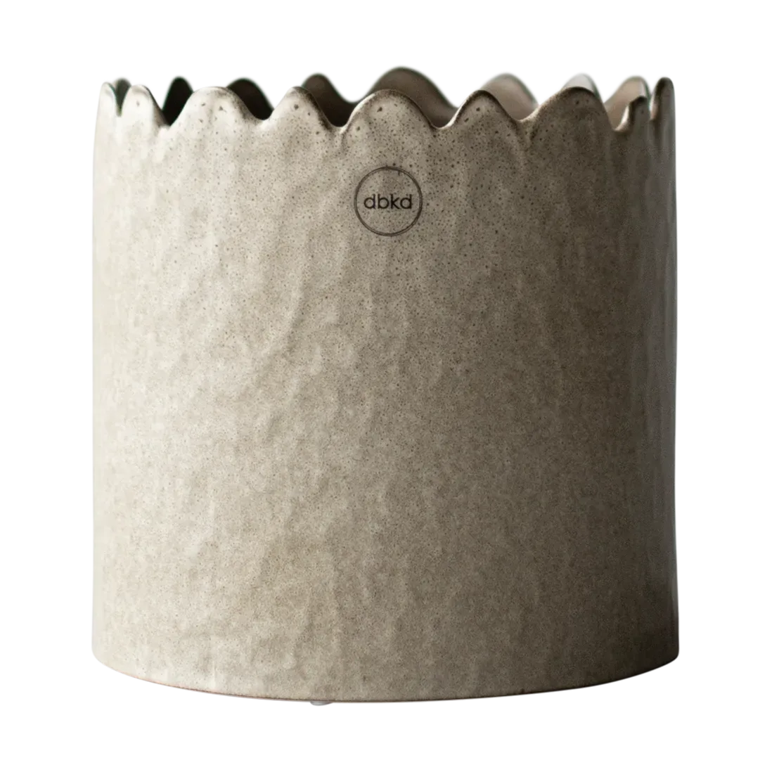 DBKD Flowery Topf Ø16 cm Beige