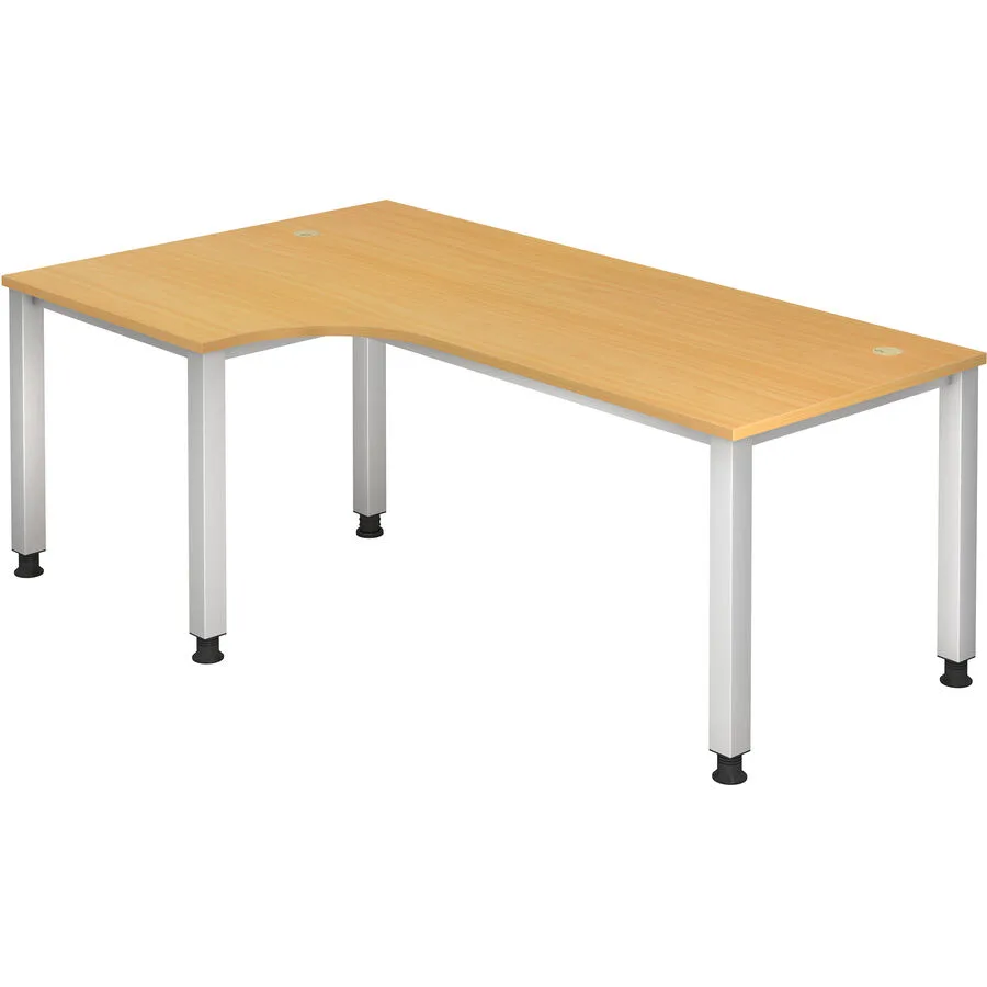 Schreibtisch Office buche Holzwerkstoff B 200 T 120 cm