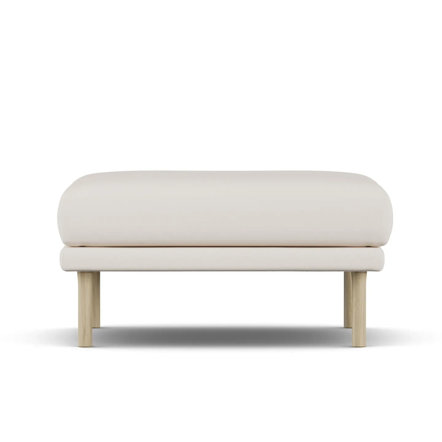 1898 Sjövik Fußhocker Caleido Beige 9600-Eiche weiß geölt