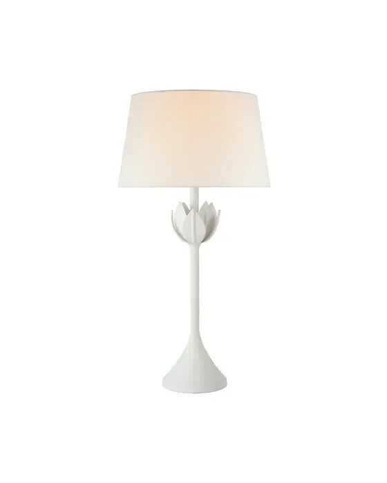 Alberto Large Table Lamp White