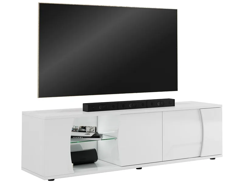 CIANN TV-Möbel PULP 180cm weiss