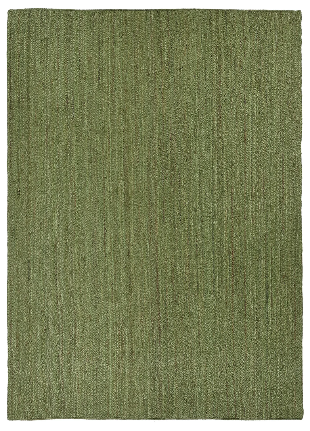 Juteteppe - Amasia (militærgrønt) (Størrelse: 80 x 150 cm)